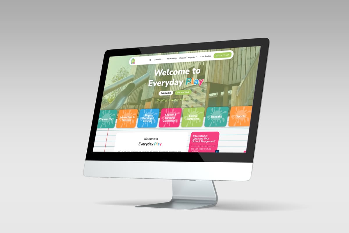 Everyday Play Case Study Client Web Design and Marketing